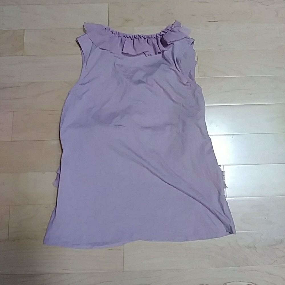 Lilac Ruffle Top - Picture 2 of 2